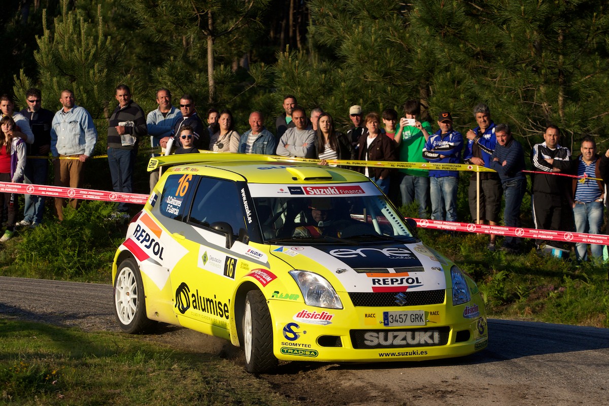 Santi Cañizares. Suzuki Car Rally Team.